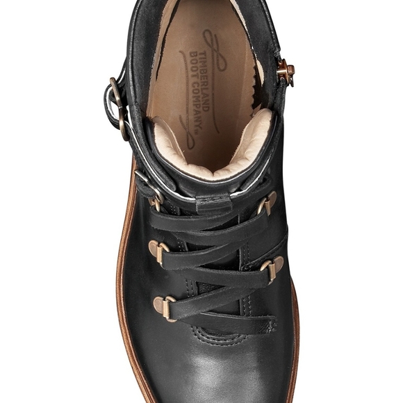 TIMBERLAND RILEY FLAIR HIKEr boots size 7 color black - Picture 4 of 10